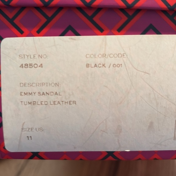 NIB Tory Burch Emmy Sandal. Size 11 - Picture 7 of 7
